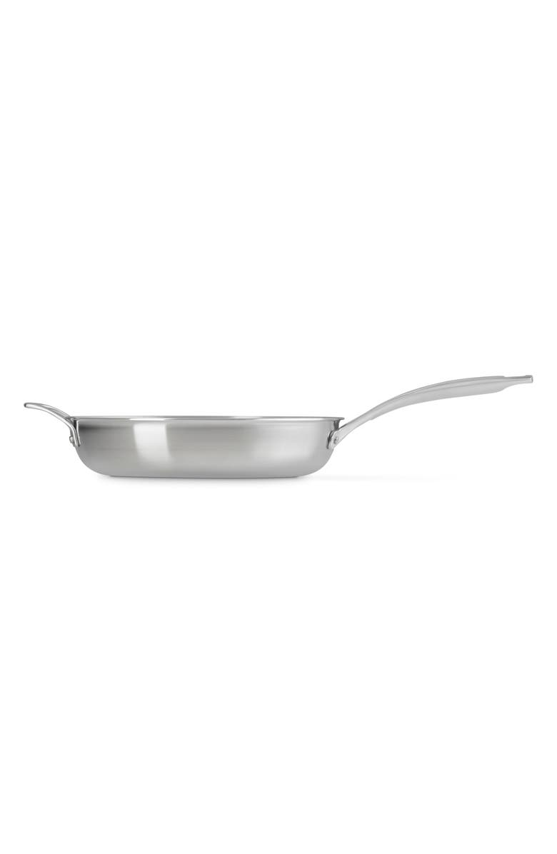 Le Creuset 11-Inch Essential Stainless Steel Frying Pan, Alternate, color, Stainless Steel