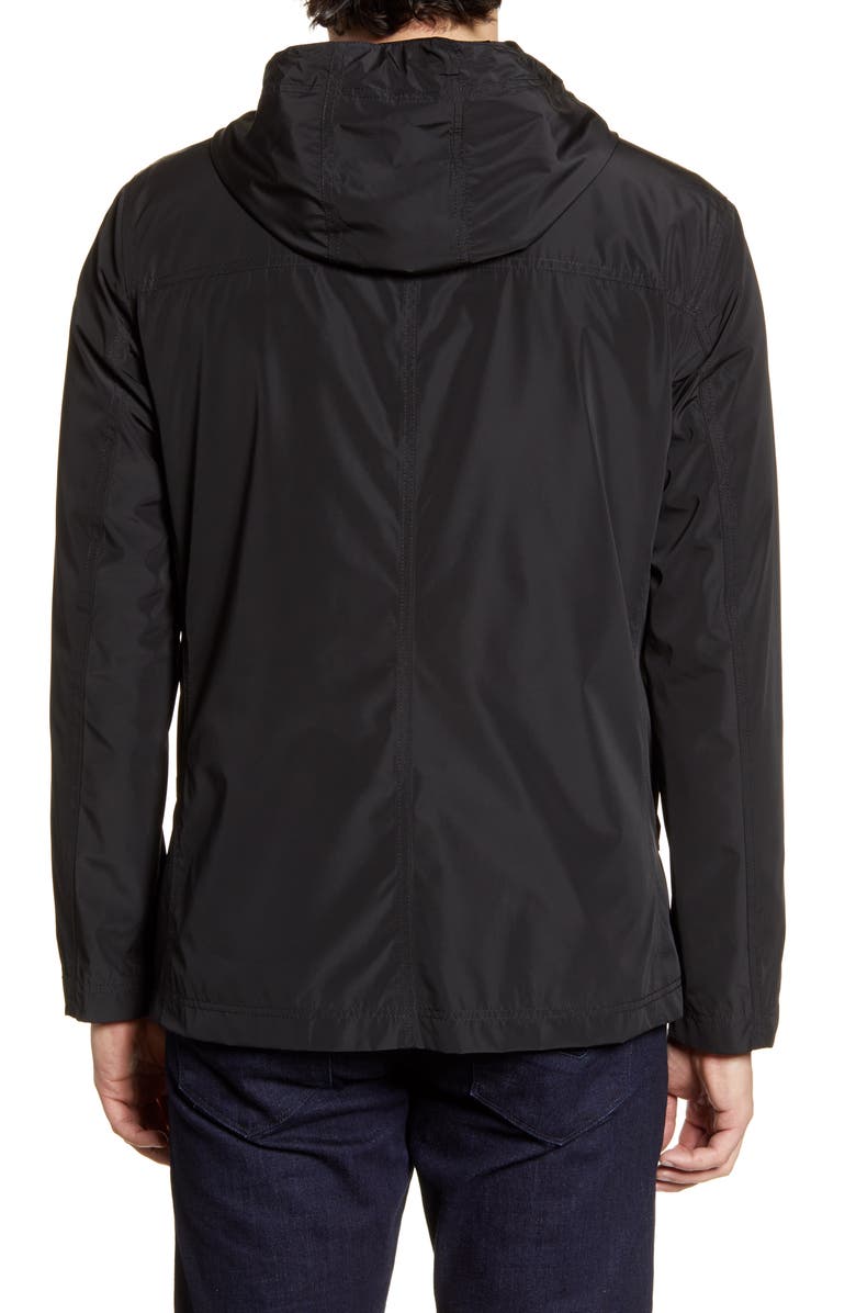 Cole Haan Packable Hooded Rain Jacket, Alternate, color,