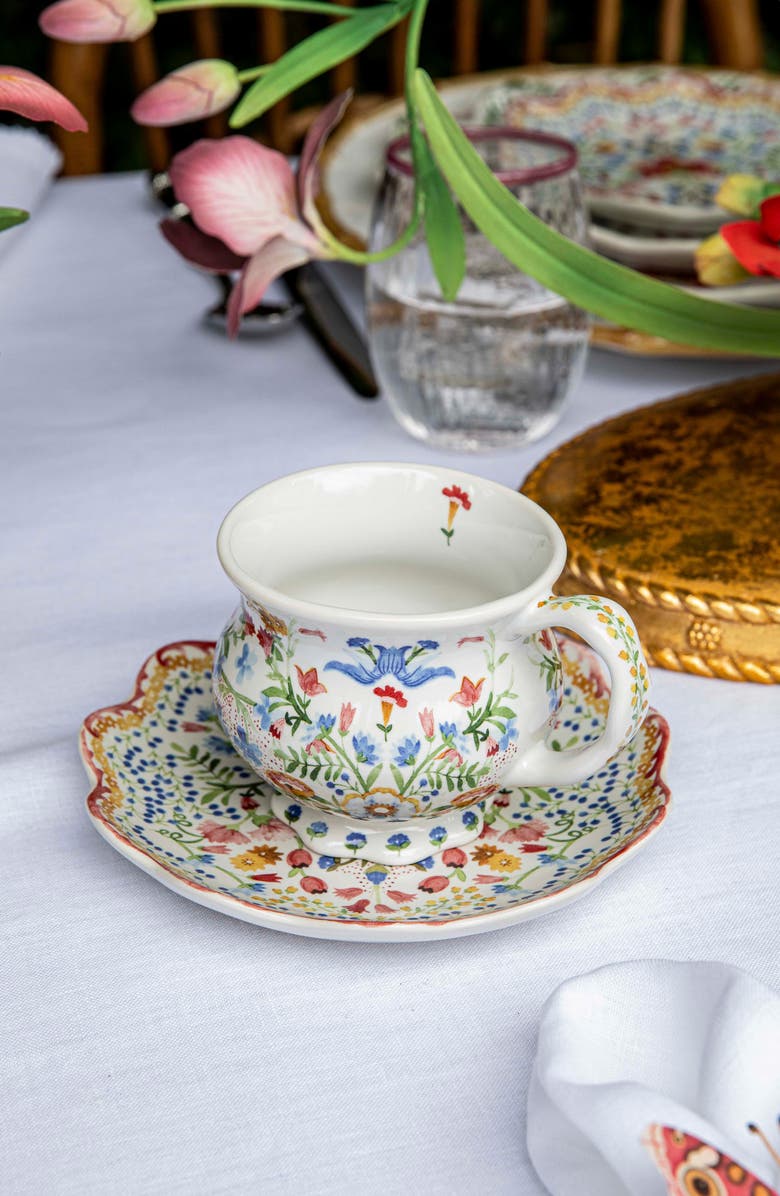 Juliska Sofia Mug, Alternate, color, White Multi