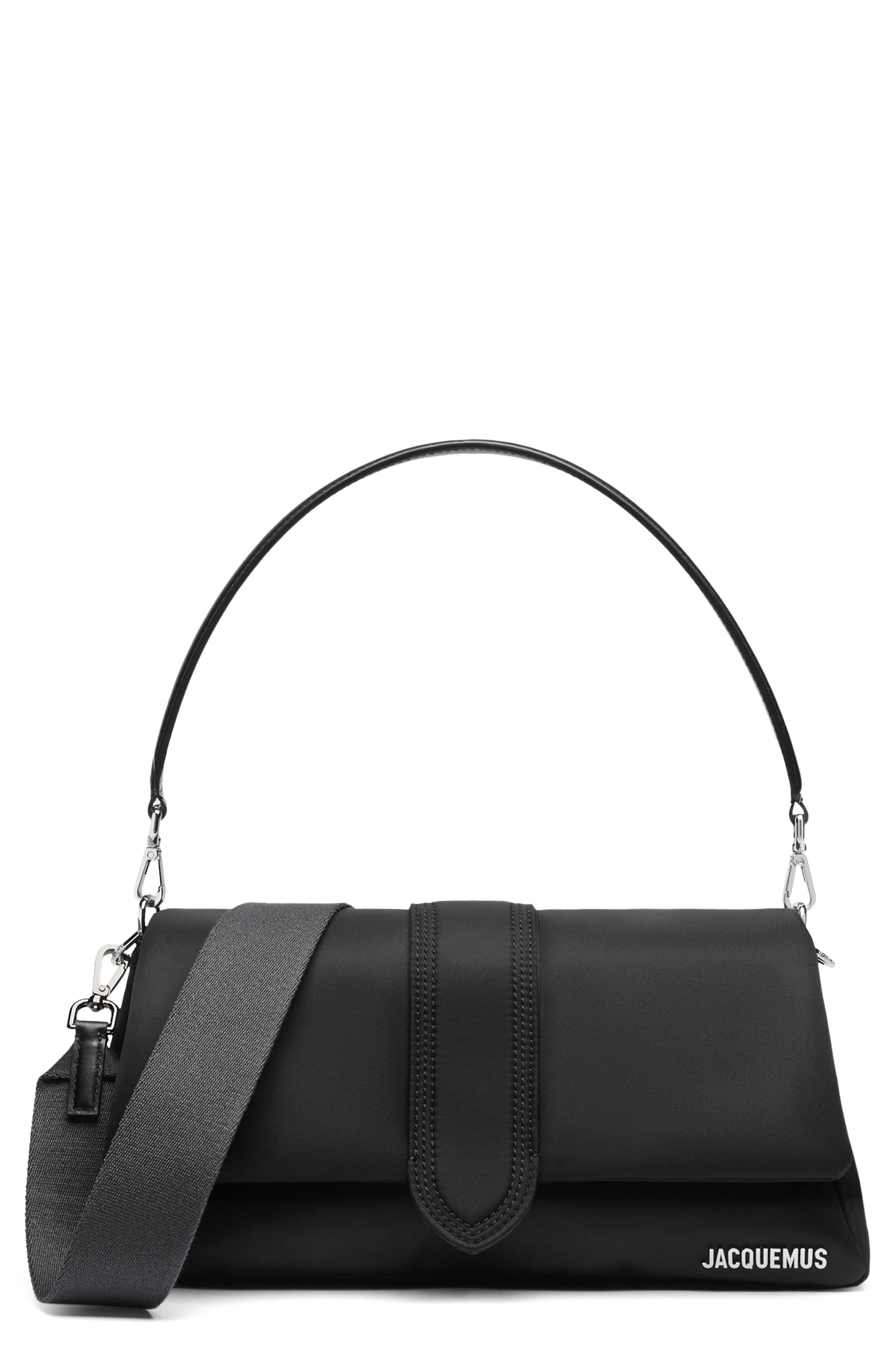 Jacquemus Le Bambimou Satin Satchel, Main, color, 