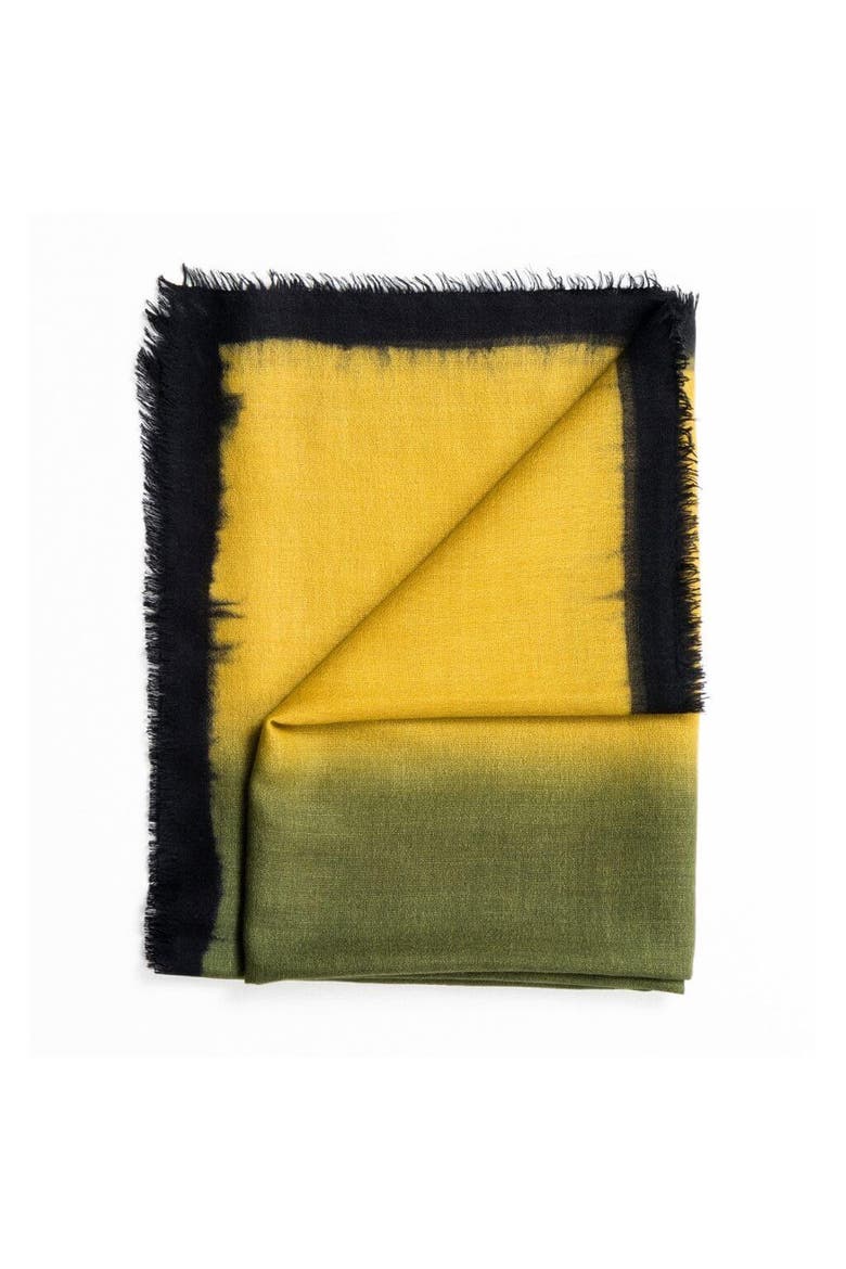 Iris Courtyard Hand Woven Cashmere Merino Scarf, Main, color, Iris Topaz