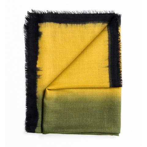 Iris Courtyard Hand Woven Cashmere Merino Scarf