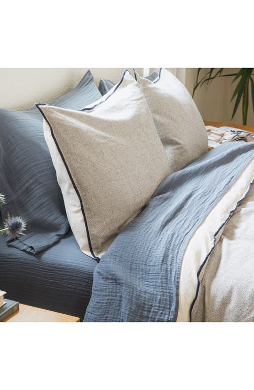 Crane Air Coastal Escape Set Of 2 Pillow Shams In Gray