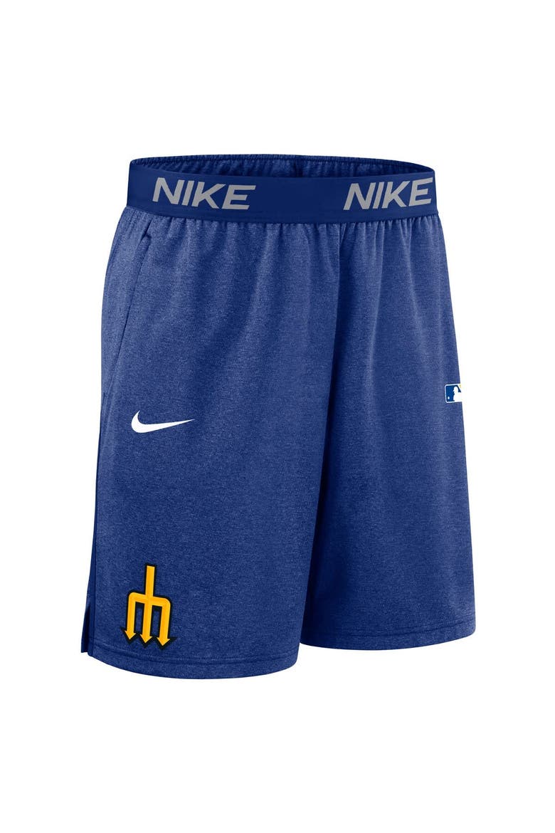Men's Nike  Royal Seattle Mariners Authentic Collection City Connect Performance Knit Shorts, Alternate, color, Royal