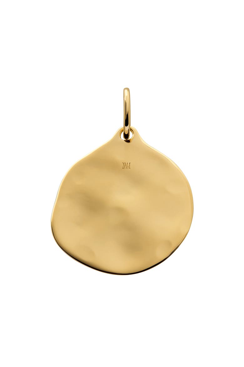 MV Siren™ Muse Round Pendant, Alternate, color, 18KT GOLD VERMEIL