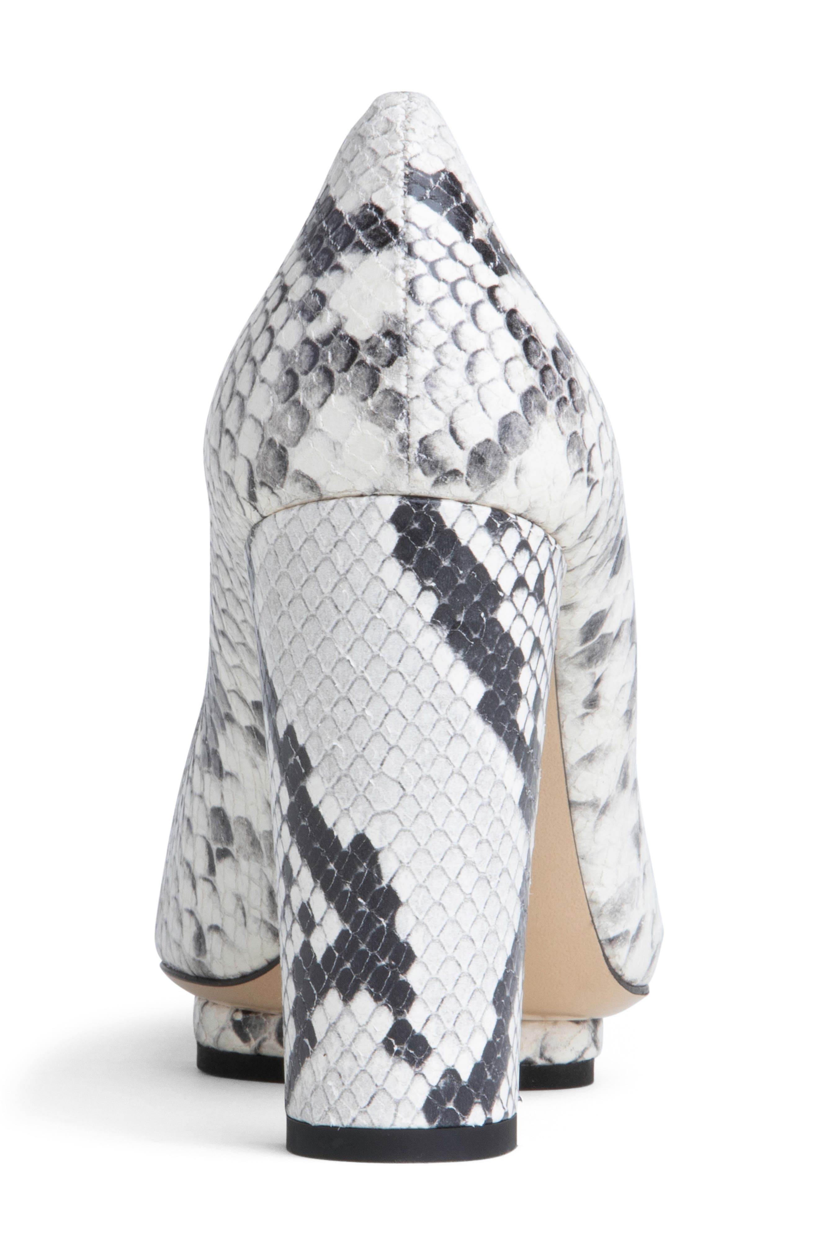 Pippa Pointed Toe Platform Pump, Alternate, color, PYTHON SNAKE