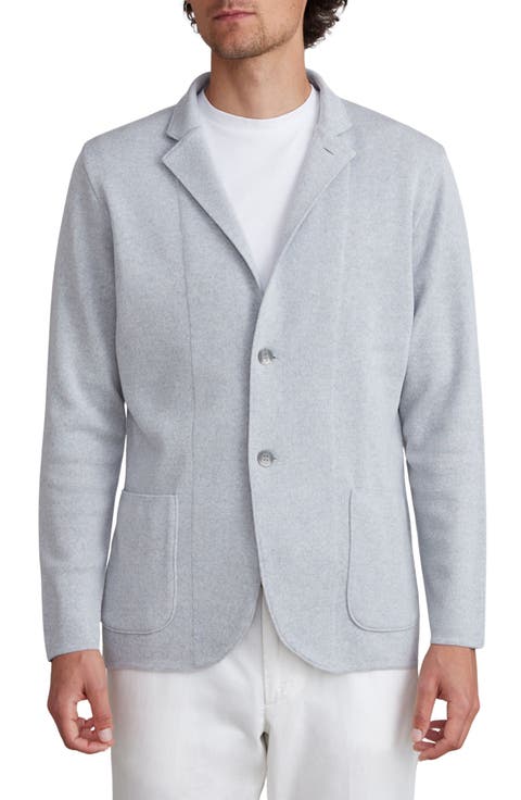 Premium Knit Merino Wool Sport Coat