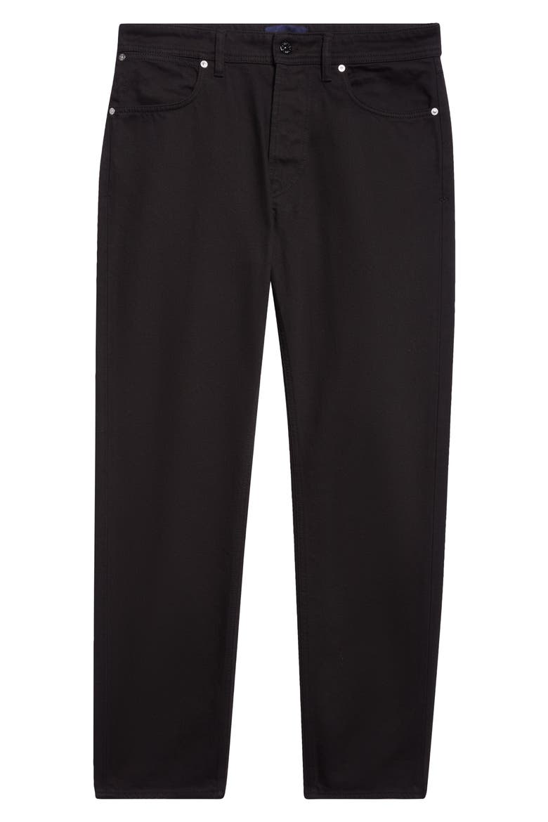 Straight Leg Jeans, Alternate, color, V0029 BLACK