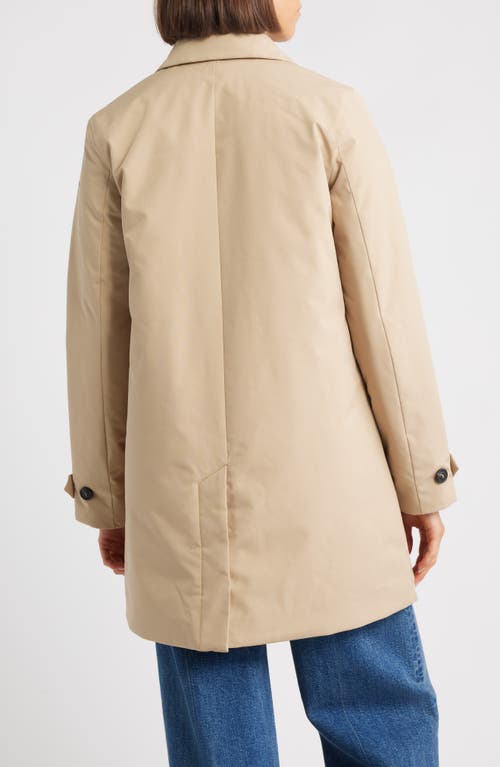 Save The Duck Embie Water Resistant Hooded Jacket In Neutral
