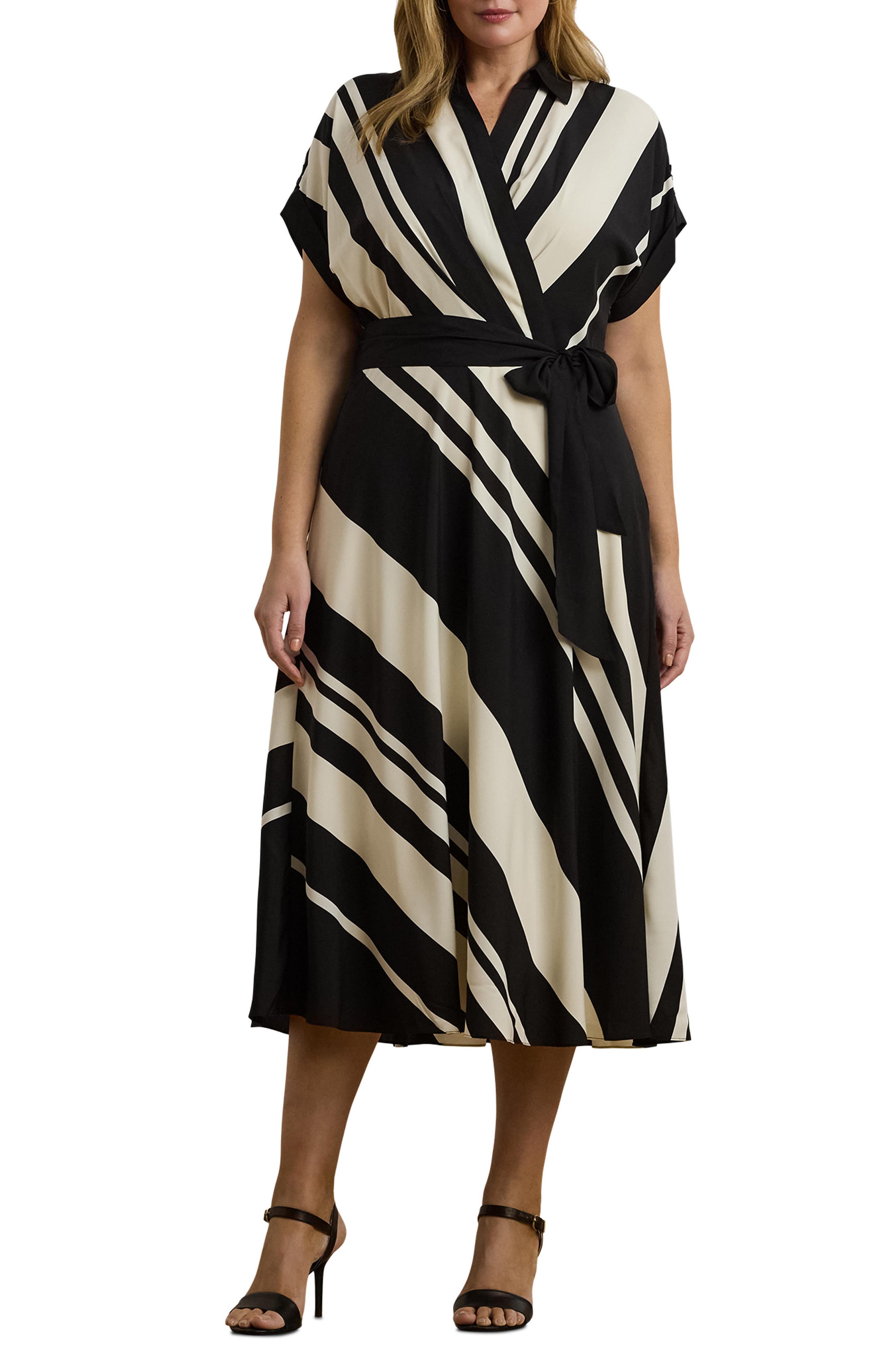 lauren ralph lauren plus size dresses