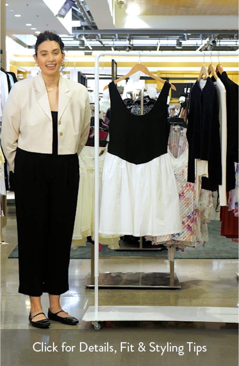 Mixed Media Tank Minidress, sales video thumbnail