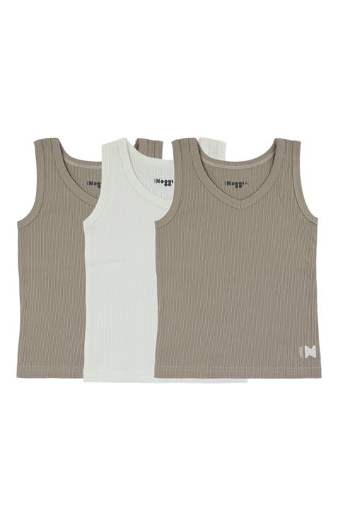 Ribbed Tank Tops (3 Pack)