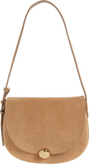 The Dakota Suede Saddle Bag