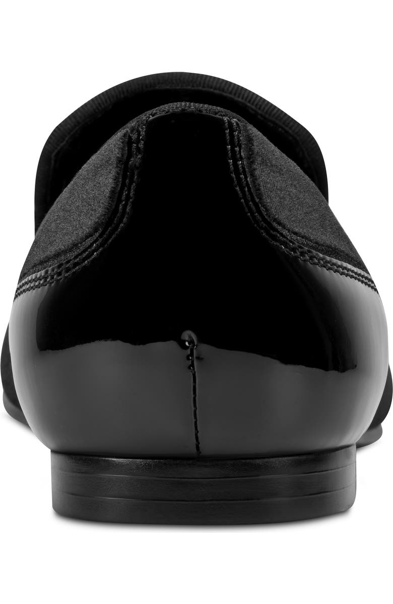 KARL LAGERFELD PARIS Velvet Smoking Slipper, Alternate, color, Black
