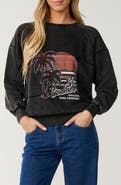 Rip Curl Seeker Raglan Logo Graphic Sweatshirt