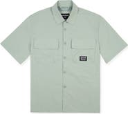 PAPER PLANES Utility Short Sleeve Button-Up Shirt