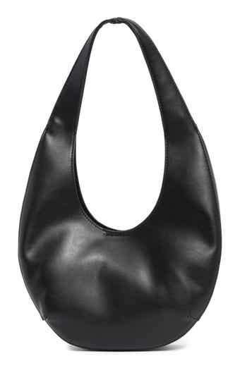 BCBG Mini Sculptural Hobo Shoulder Bag with Pouch
