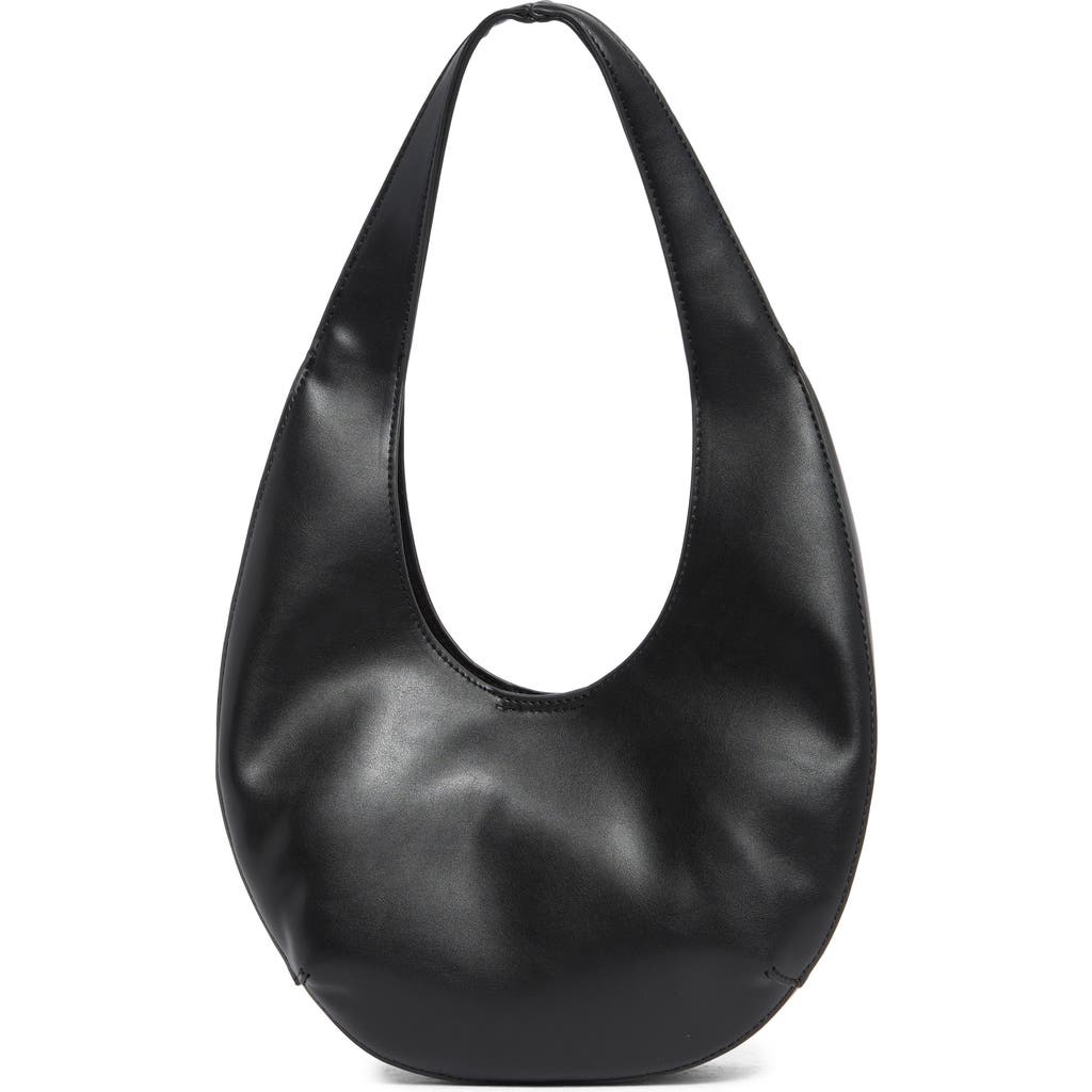 Bcbg Mini Sculptural Hobo Shoulder Bag With Pouch
