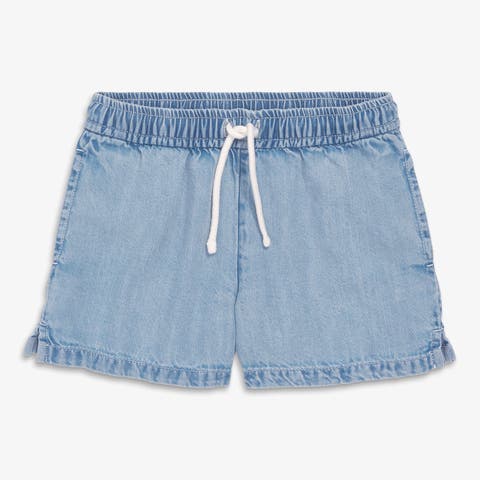 Kids Chambray Beach Short (Toddler, Little Kid, Big Kid)