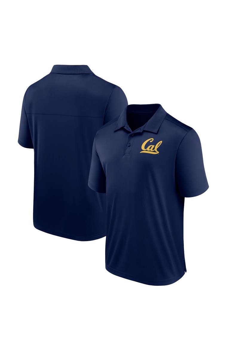 Men's Fanatics Branded Navy Cal Bears Left Side Block Polo, Alternate, color, Navy
