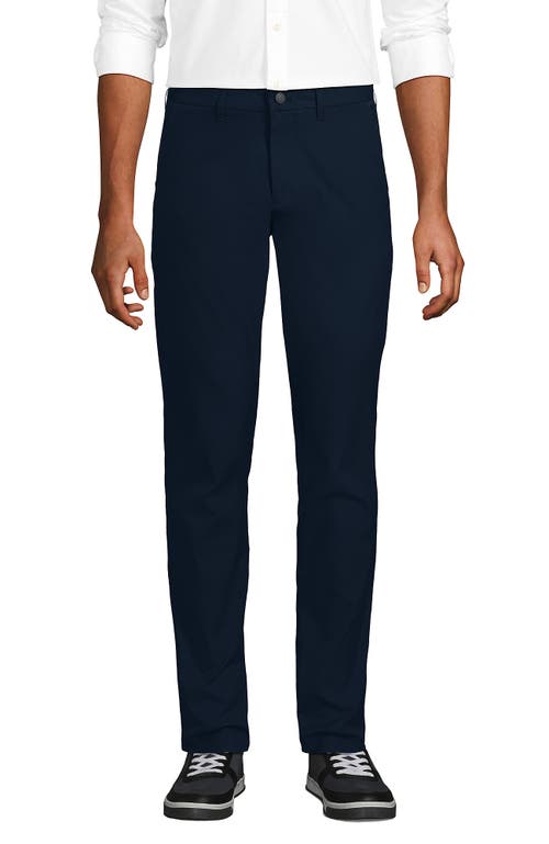 Lands' End Slim Fit Performance Pant In Blue