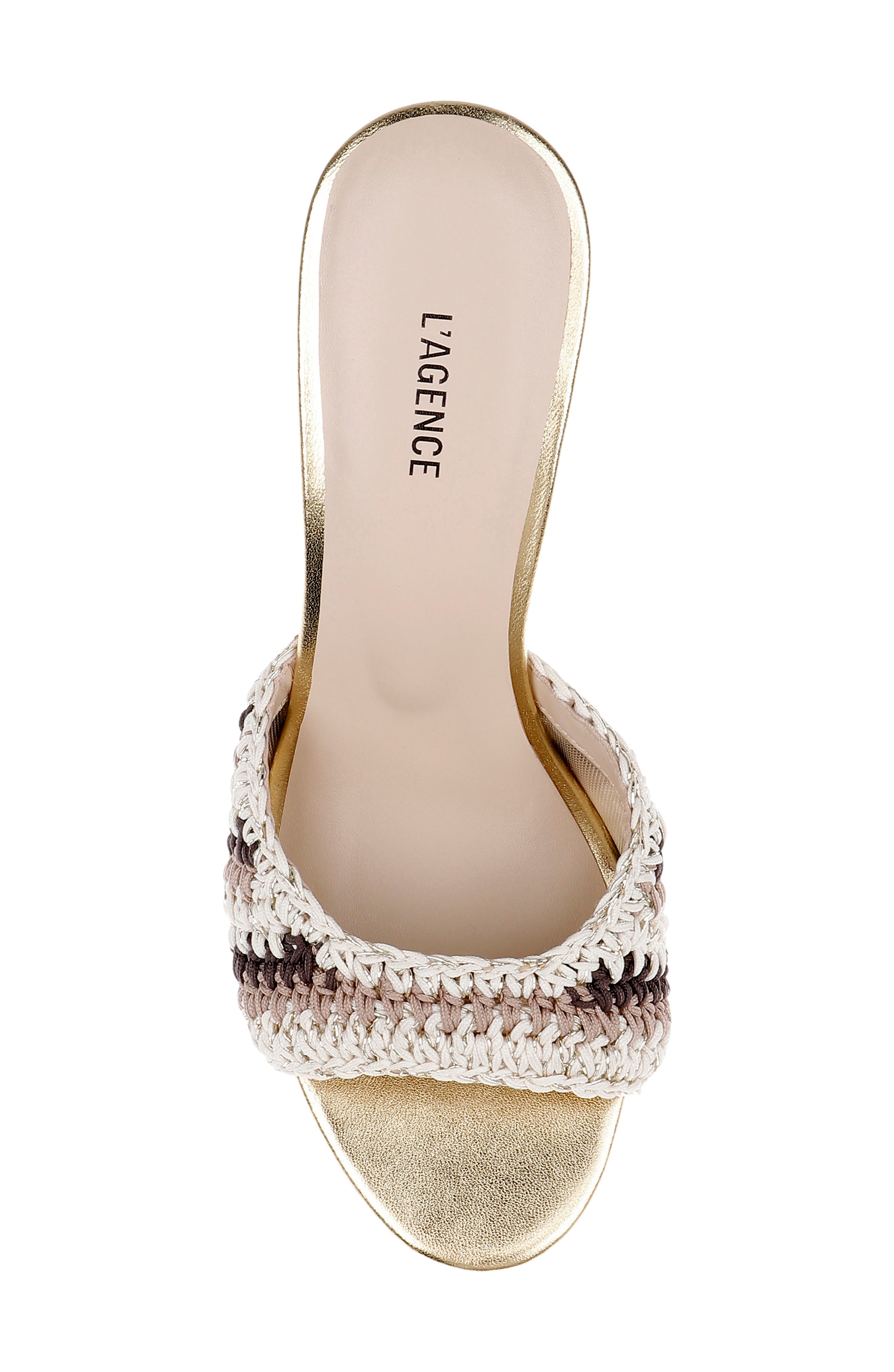 L'AGENCE Moyes Slide Sandal, Alternate, color, 