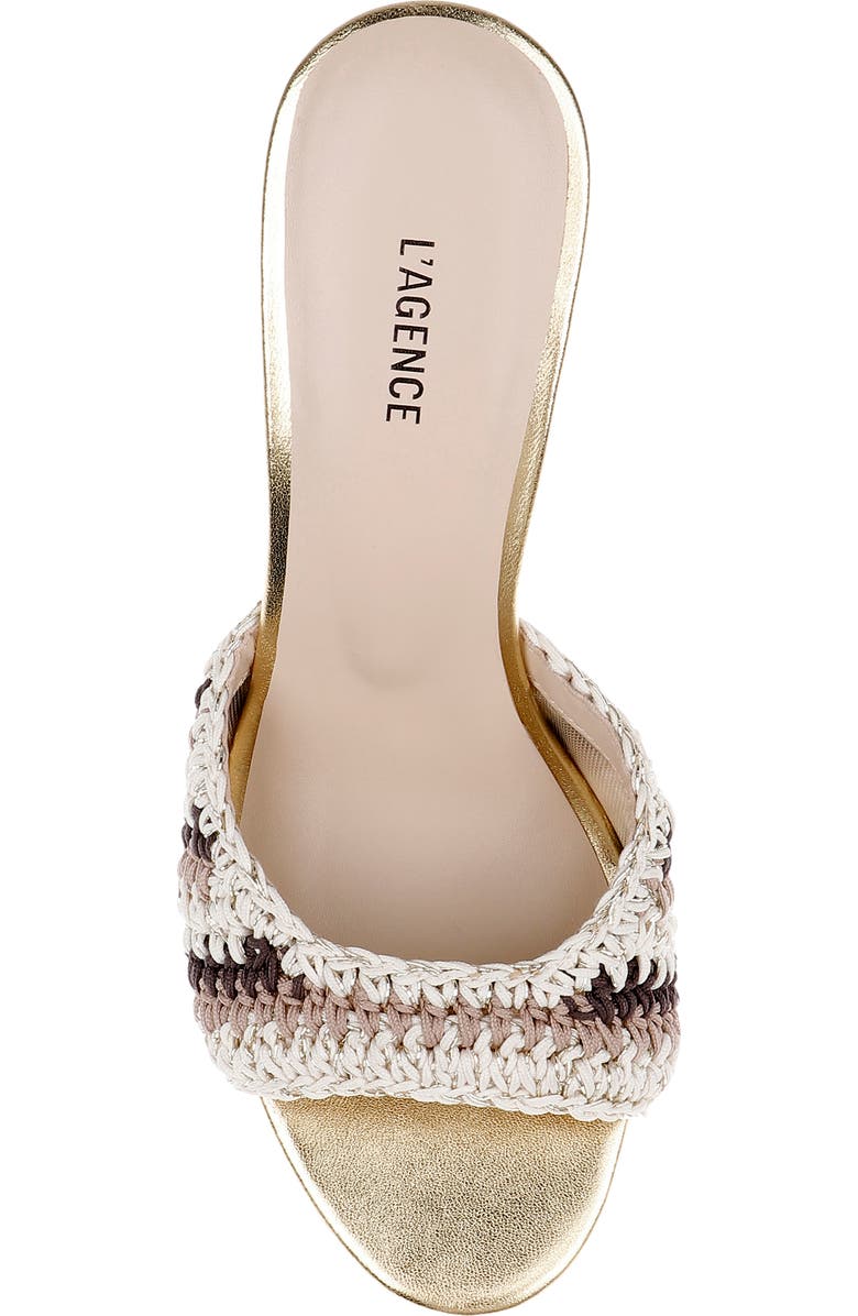 L'AGENCE Moyes Slide Sandal, Alternate, color,