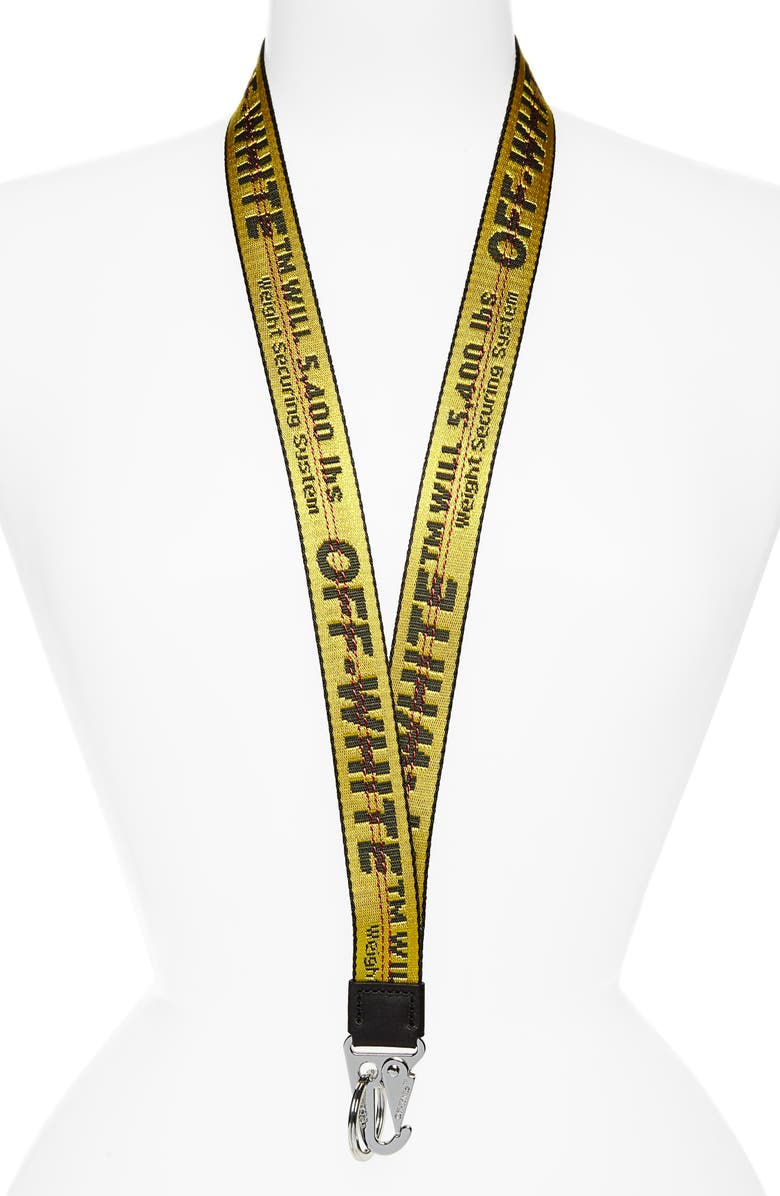 Off-White Industrial Lanyard, Main, color,