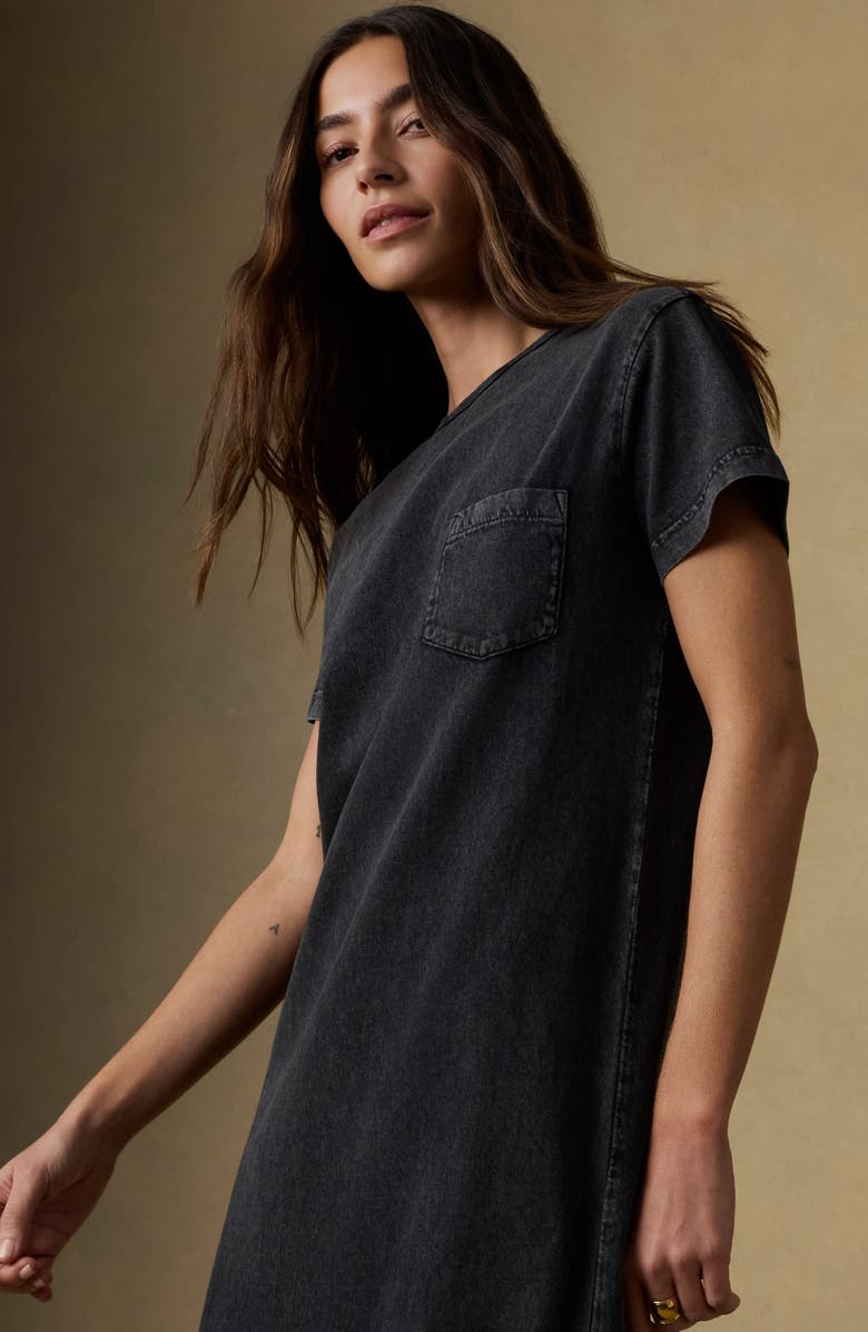 Faherty Organic Cotton Blend T-Shirt Maxi Dress, Alternate, color,
