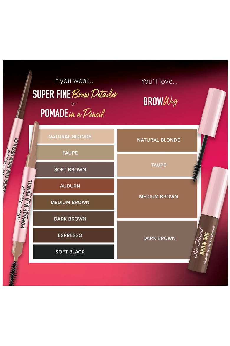 Pomade in a Pencil Brow Shaper & Filler, Alternate, color, SOFT BLACK