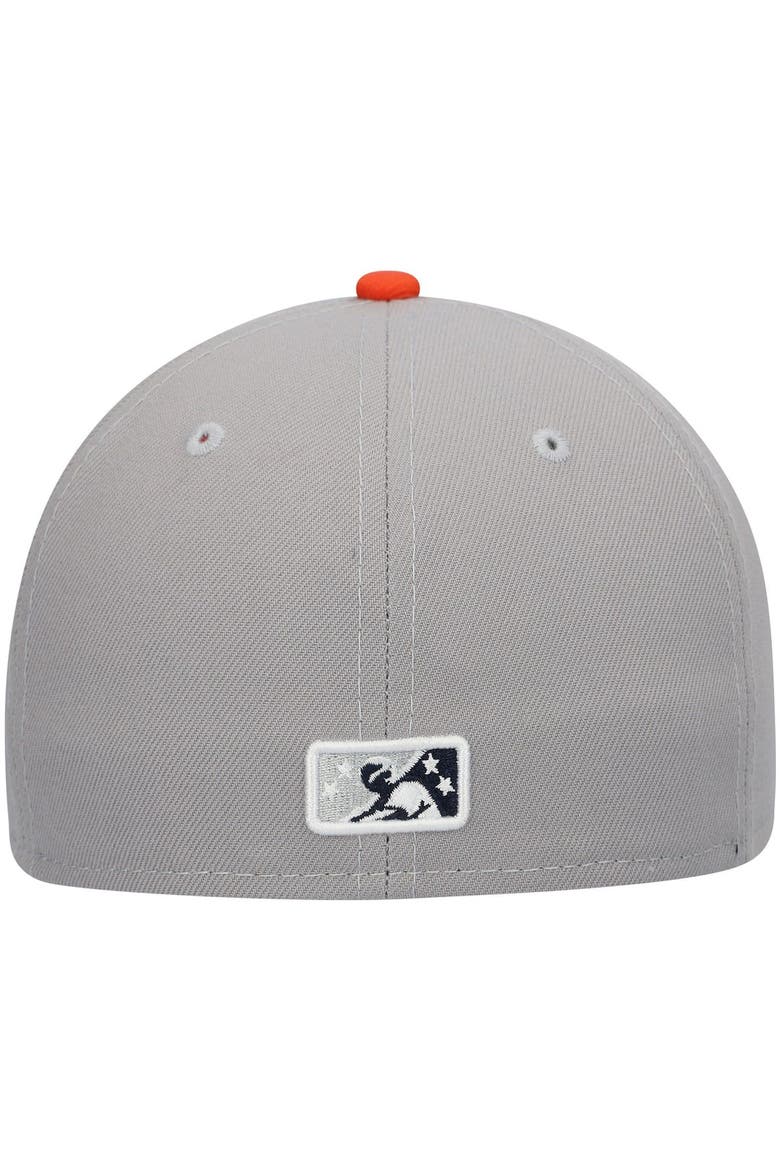 Men's New Era Gray Las Vegas Aviators Authentic Collection Team Alternate 59FIFTY Fitted Hat, Alternate, color, Gray