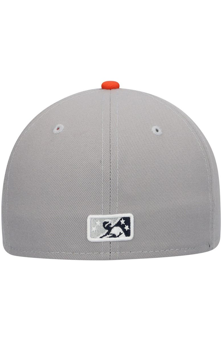 New Era Men's New Era Gray Las Vegas Aviators Authentic Collection Team Alternate 59FIFTY Fitted Hat, Alternate, color, Gray