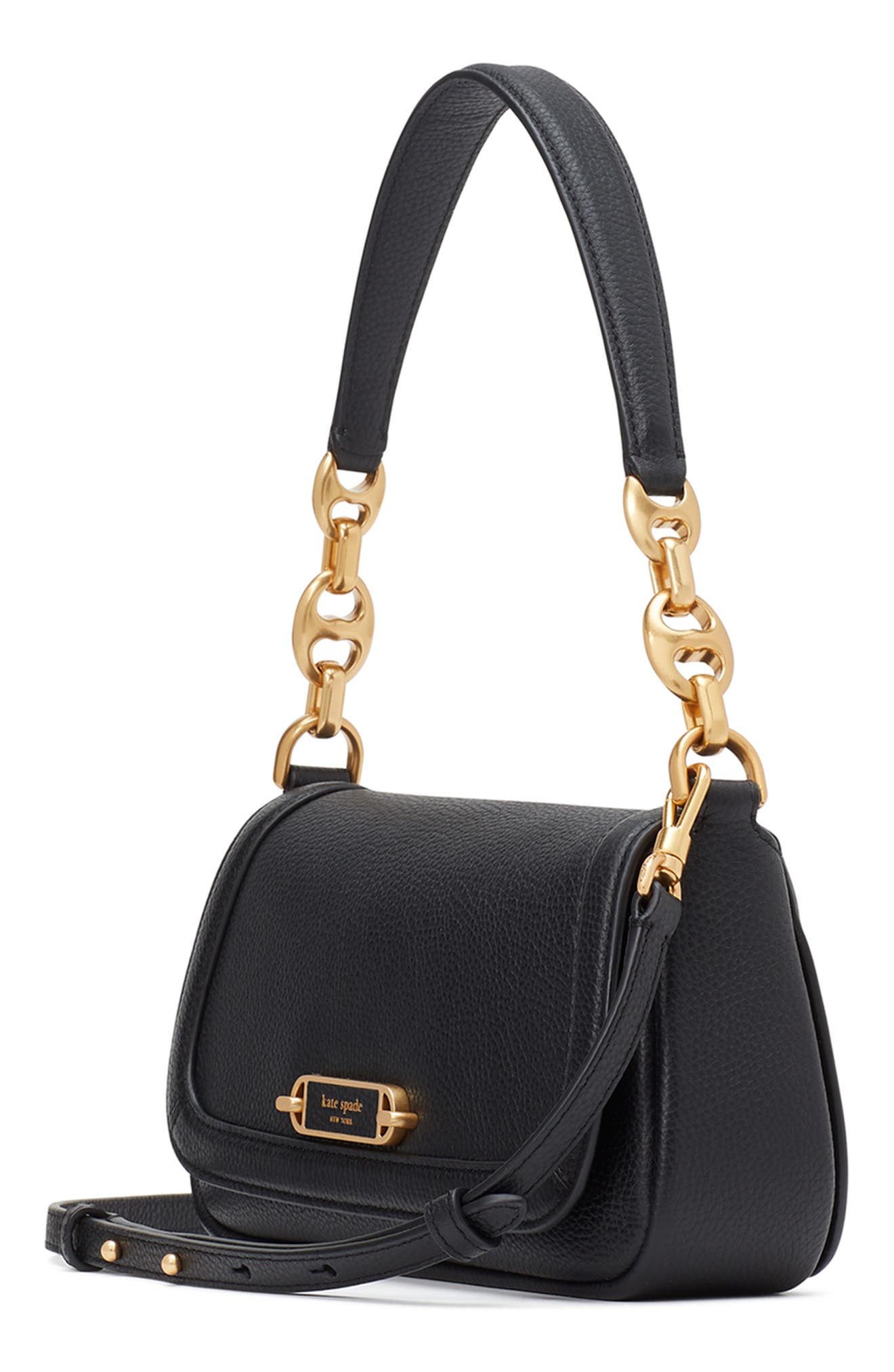 Kate Spade New York gramercy pebbled leather small shoulder bag, Alternate, color, 