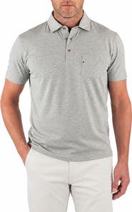 Tailor Vintage Stretch Cotton Slub Jersey Polo