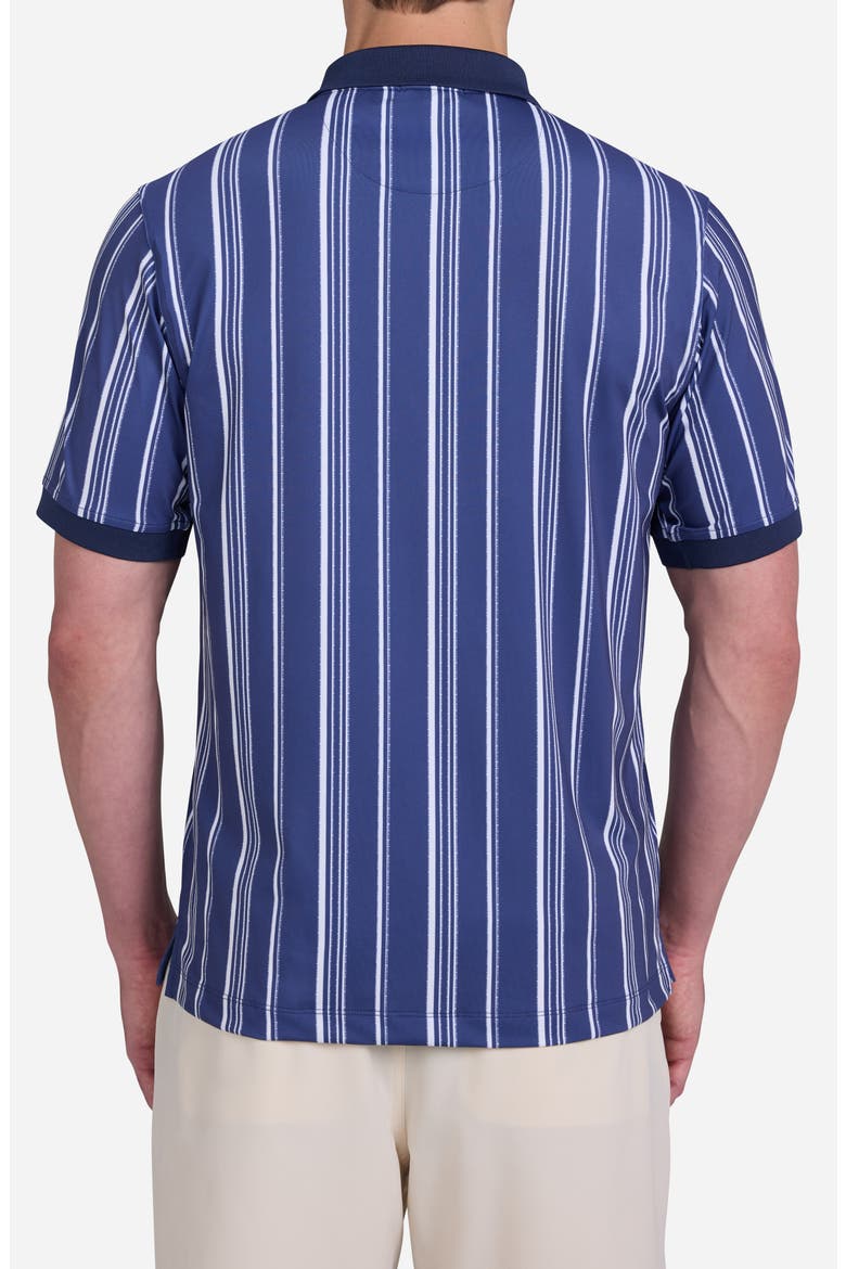 Ridge Stripe Performance Golf Polo, Alternate, color, WINNING STREAK - COBALT