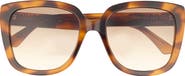 Moschino 55mm Square Sunglasses