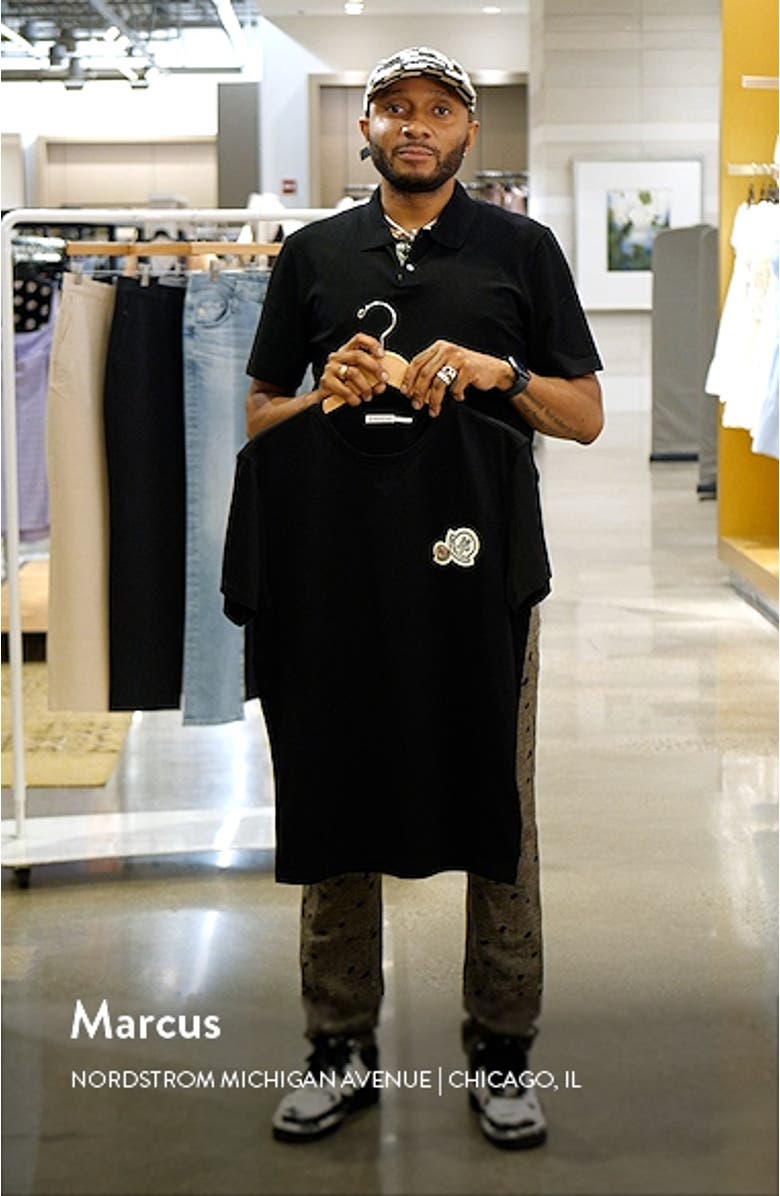 Double Logo Patch T-Shirt, sales video thumbnail