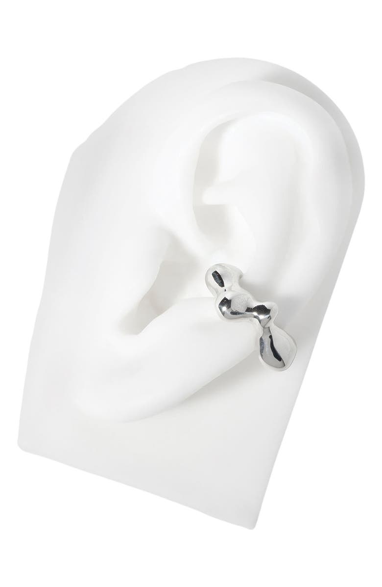 FARIS Seep Ear Cuff, Main, color, Silver