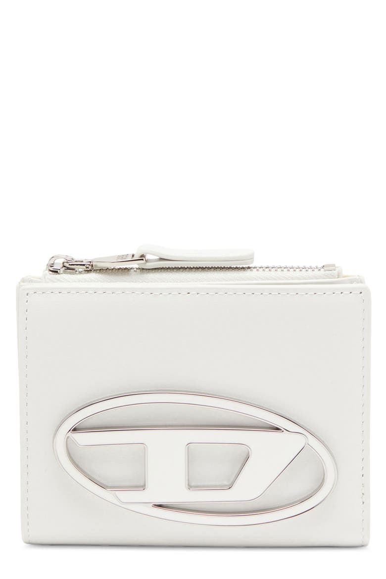 1DR Leather Bifold Wallet, Main, color, WHITE