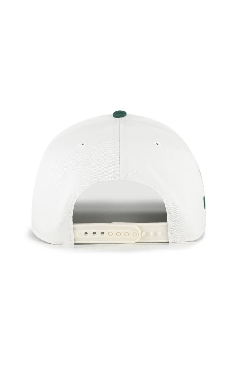 '47 Men's '47 White Green Bay Packers Contemporary Two-Tone Hitch Adjustable Hat, Alternate, color, White