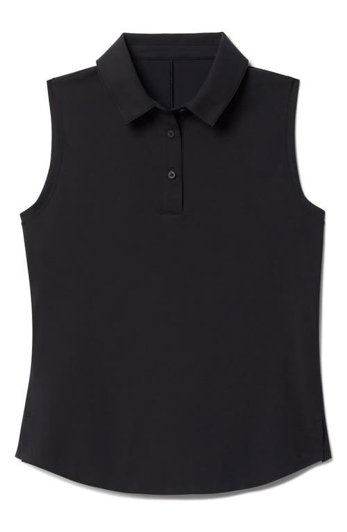RHONE RHONE COURSE TO COURT SLEEVELESS POLO 