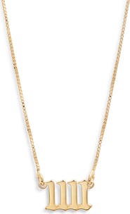 Child of Wild Synchronistic 1111 Pendant Necklace