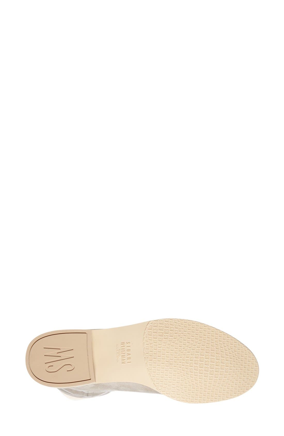 'Rockerchic' Tall Suede Boot, Alternate, color, FOSSIL SUEDE
