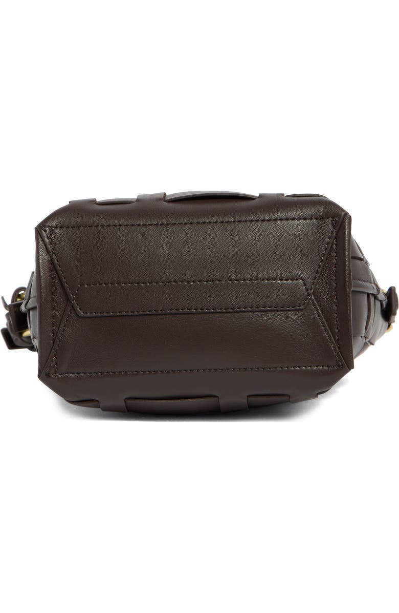 3.1 Phillip Lim Odita Leather Lattice Bucket Bag, Alternate, color, Chocolate