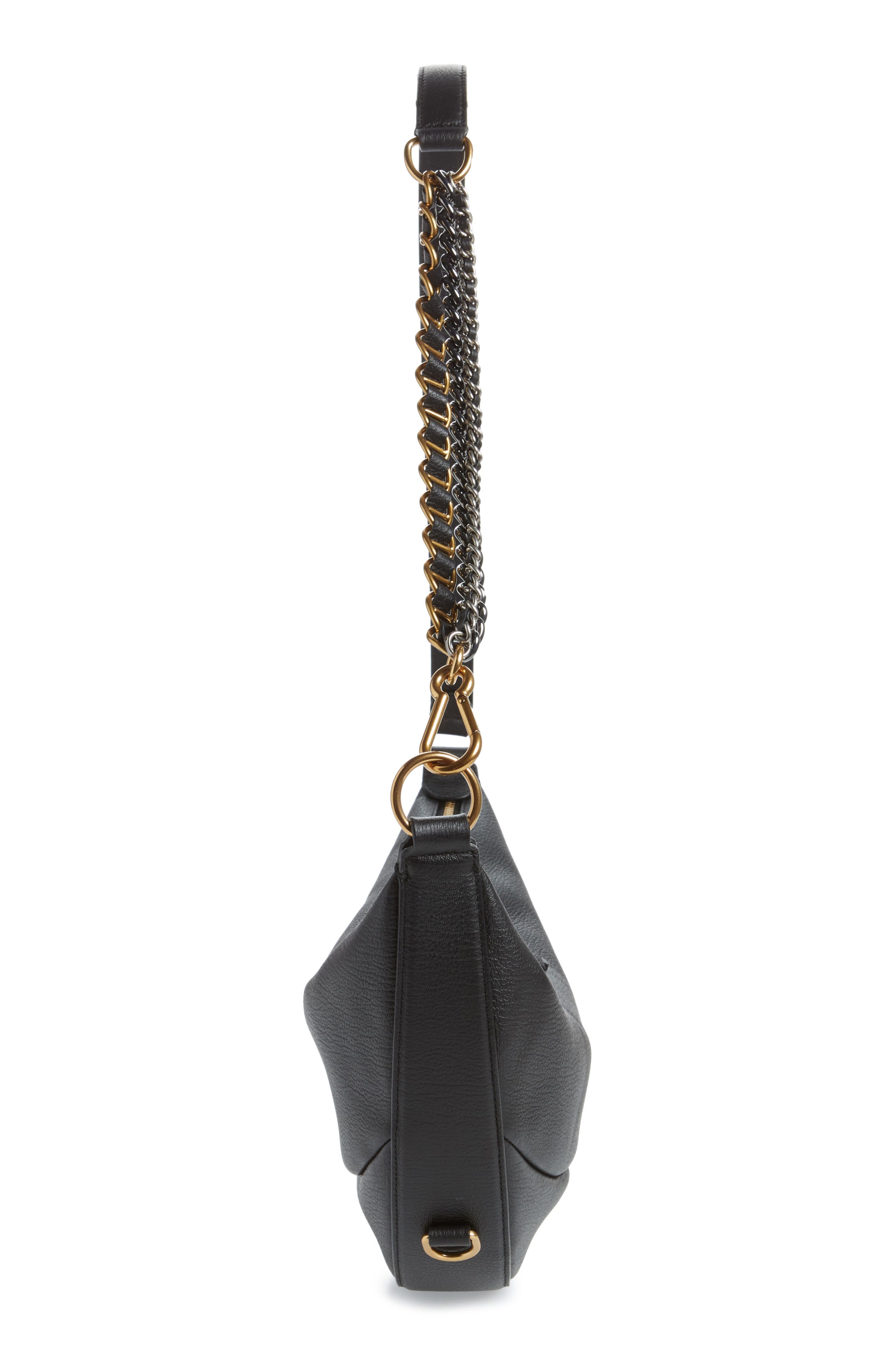 Marc Jacobs The Marc Jacobs The Eclipse Leather Shoulder Bag, Alternate, color, 