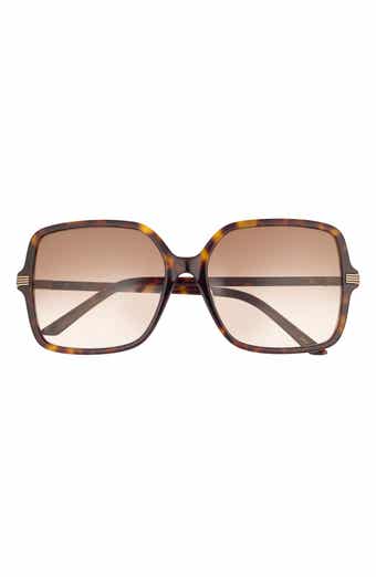Gucci 59mm Square Sunglasses