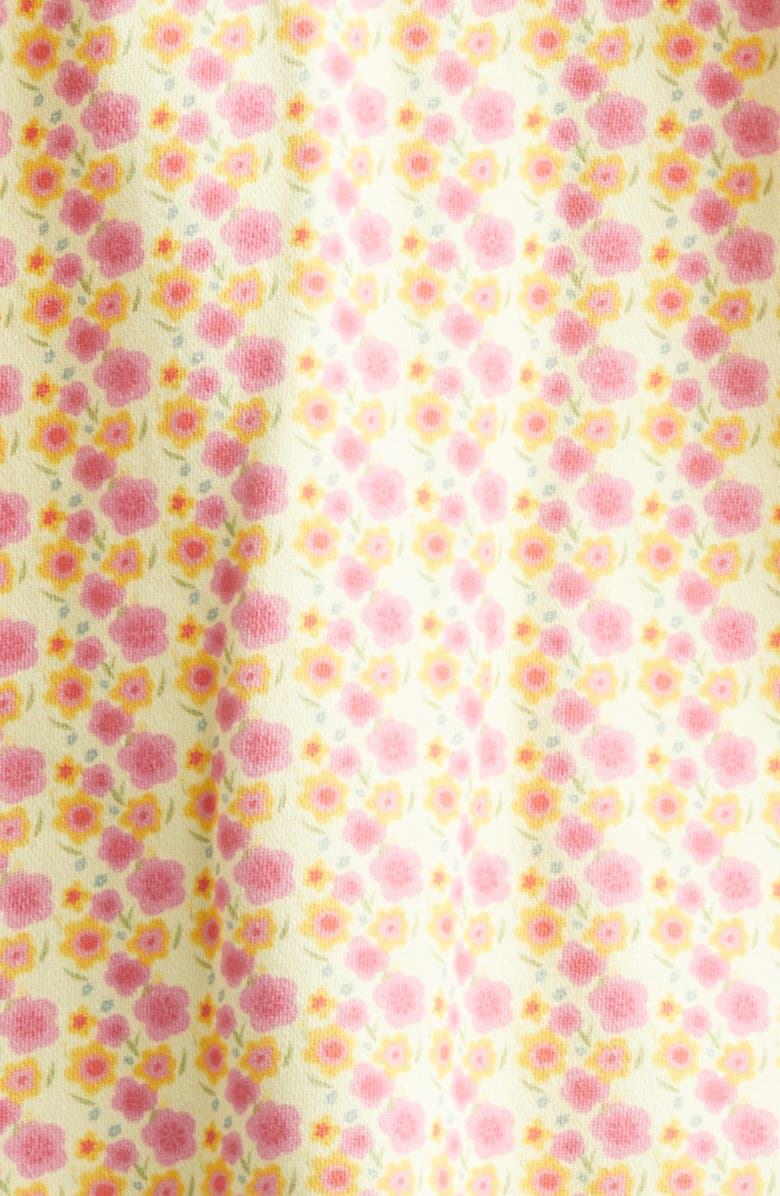 Paolina Russo Mixed Floral Print Full Zip Hoodie, Alternate, color, Pink/ Cream Flower