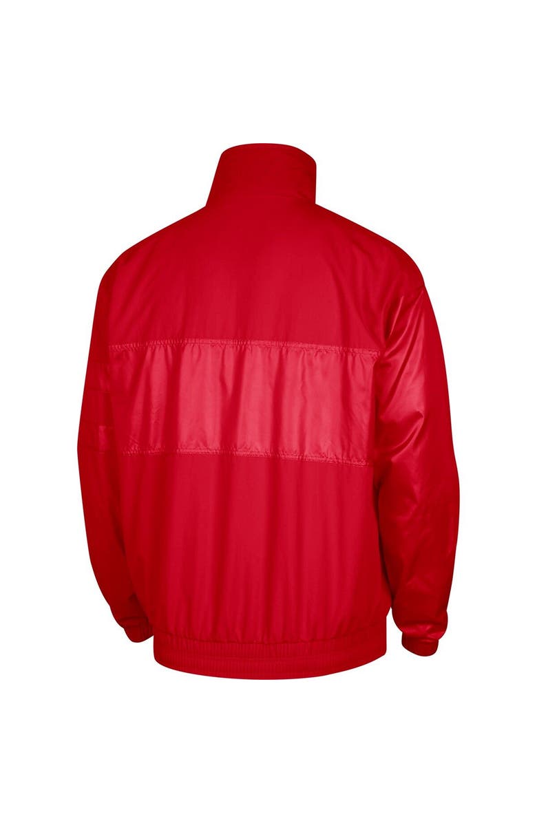 Nike Men's Nike Red Philadelphia 76ers Courtside Versus Capsule Full-Zip Jacket, Alternate, color, Red