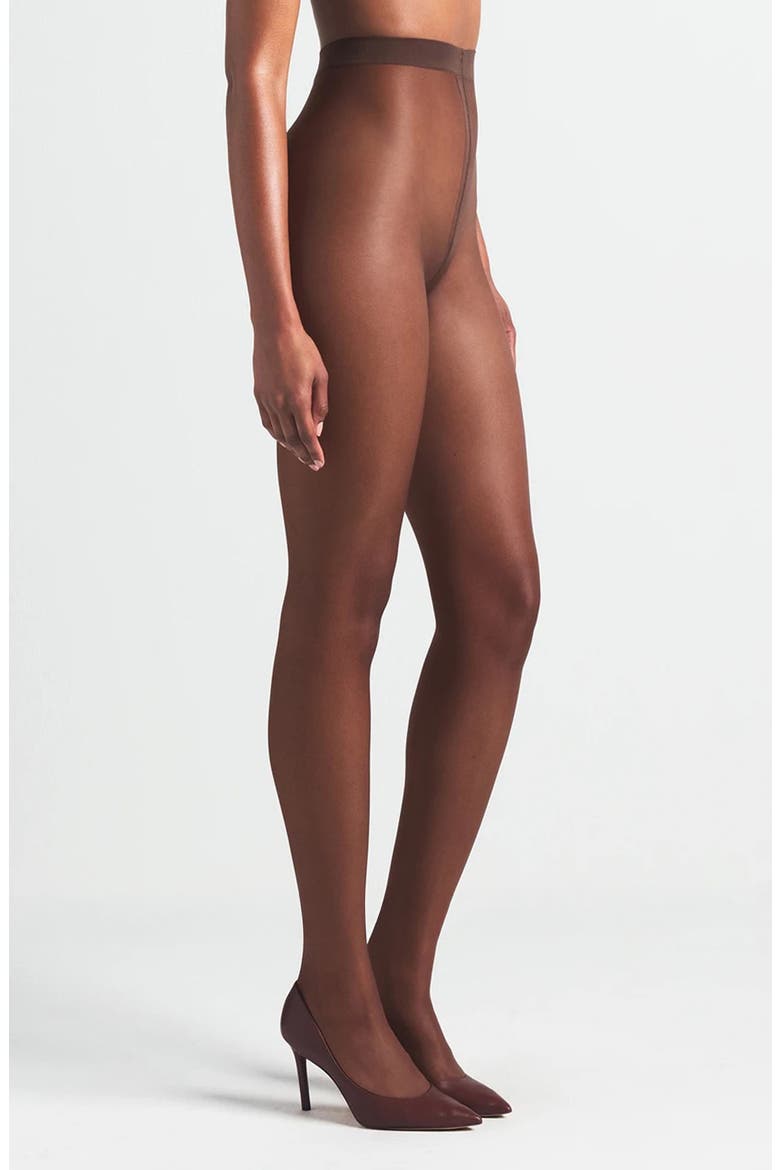 Hosiery Sheer Tights, Main, color, ESPRESSO