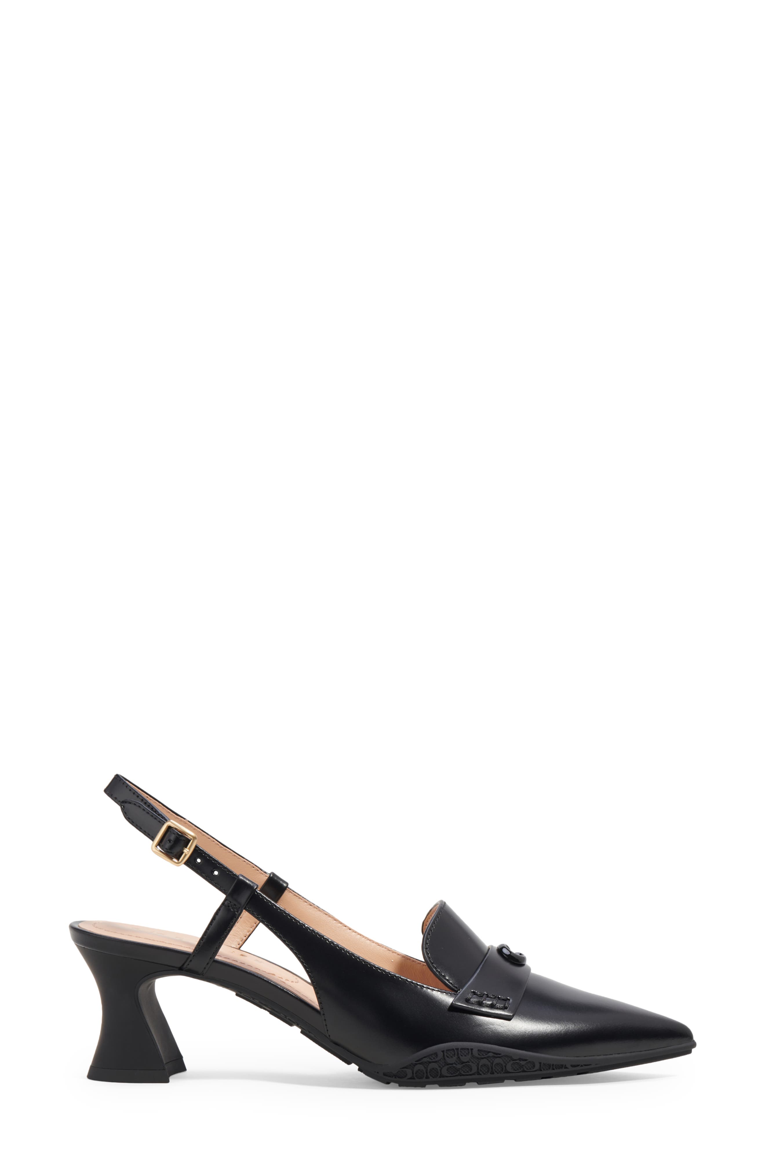 COACH Nikola Pointed Toe Slingback Pump, Alternate, color, 